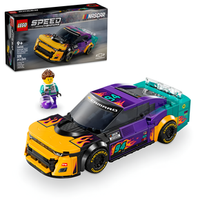 Lego Speed Champions NASCAR Next Gen Chevrolet Camaro ZL1 328 Peças