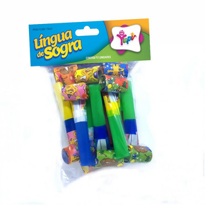 Língua de Sogra C/ 12 Unidades Yupi Festas