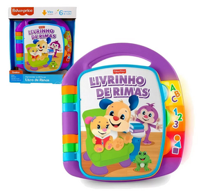 Livrinho de Rimas Aprender e Brincar Fisher
