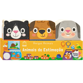 Livro Amigos Animais De Estimação Happy Books