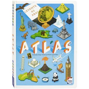 Livro Atlas Levante & Descubra