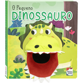 Livro Aventuras Com Fantoches O Pequeno Dinossauro