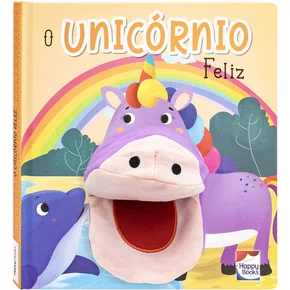 Livro Aventuras Com Fantoches O Unicórnio Feliz