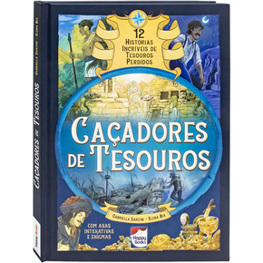 Livro Caçadores De Tesouro Happy Books