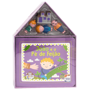 Livro Casinha de Contos João e o Pé de Feijão Happy Books