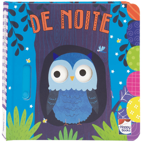 Livro Deslize e Descubra De Noite Happy Books
