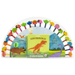 Livro-kit Divertido Desenhe Os Dinossauros Happy Books