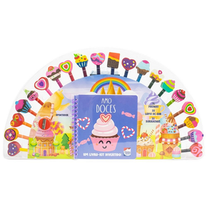 Livro Kit Divertido! Eu Amo Doces Happy Books