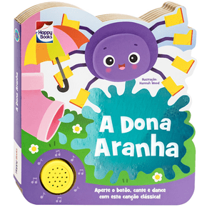 Livro Minhas Canções Favoritas A Dona Aranha Happy Books
