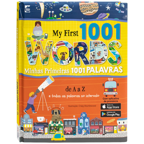 Livro Minhas Primeiras 1001 Palavras Happy Books