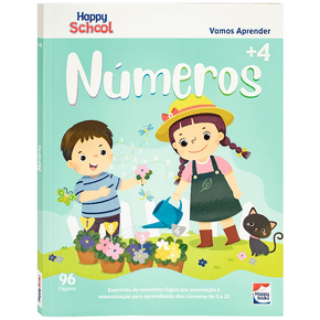Livro Números Cartilha De Alfabetização Happy Books