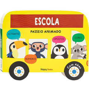 Livro Passeio Animado Escola Happy Books