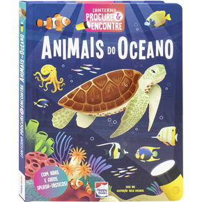 Livro Procure e Encontre! Animais do Oceano Happy Books