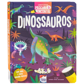 Livro Procure e Encontre! Dinossauros Happy Books