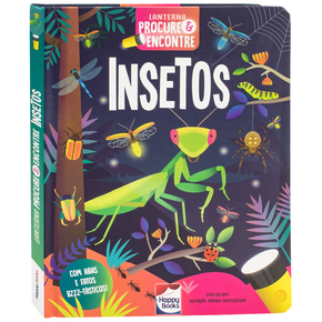 Livro Procure e Encontre! Insetos Happy Books