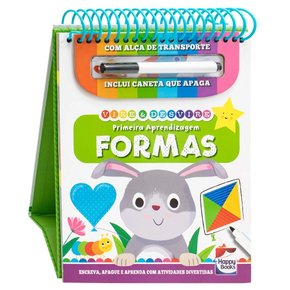 Livro Vire E Desvire Primeira Aprendizagem Formas Happy Books