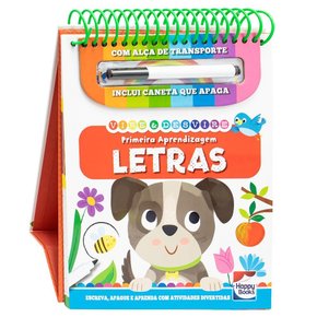 Livro Vire E Desvire Primeira Aprendizagem Letras Happy Books