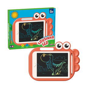 Lousinha LCD Dinossauro Rosa Fenix