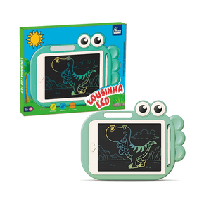 Lousinha LCD Dinossauro Verde Fenix
