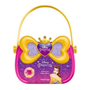 Maleta Maquiadora Bela Disney Princesas Com Acessórios Multikids