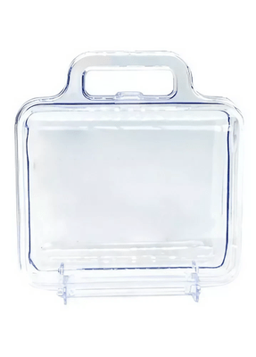 Maletinha Acrílica Grande Transparente Mirandinha