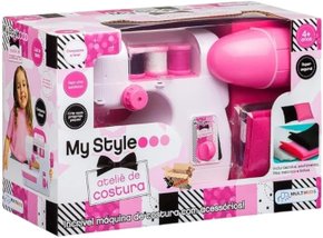 Máquina De Costura Infantil Com Acessórios My Style