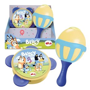 Maraca e Pandeiro Sortido Bluey Elka