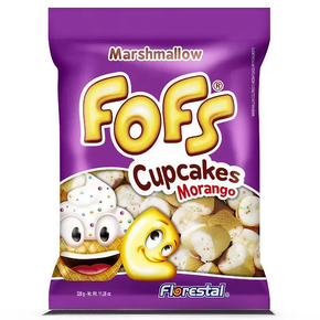 Marshmallow Fofs Cupcake 160g Florestal
