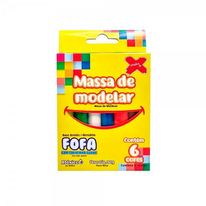 Massa De Modelar C/6 Cores 90g Make+