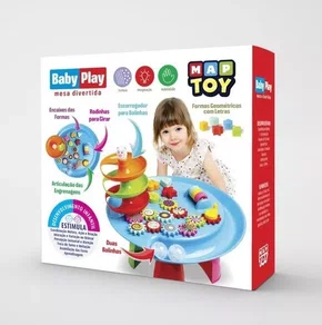 Mesa de Atividades Infantil Baby Play Maptoy