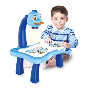 Mesa Infantil Projetora Play & Learn Azul Multikids