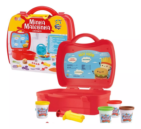 Minha Maletinha Lanchonete Com Massinhas Divertoys