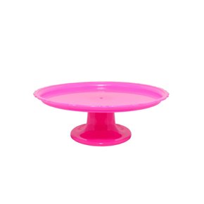 Mini Boleira Acrílica Rosa Chiclete 21cm LSC Toys