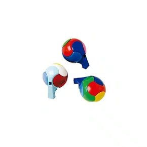 Mini Brinquedo Apito Bola C/4 Unidades New Party