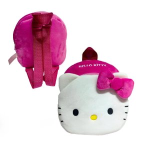 Mochila Infantil de Pelúcia Hello Kitty