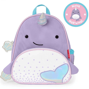 Mochila Infantil Zoo Baleia Narval Skip Hop