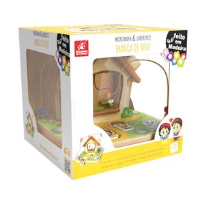 Montanha e Labirinto Branca de Neve Brincadeira de Criança