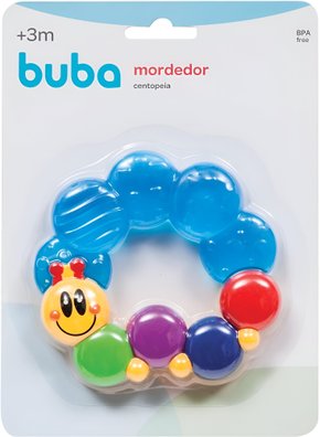 Mordedor Para Bebê De Água Centopeia Buba