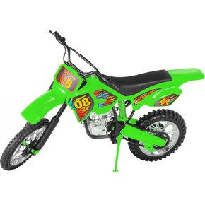 Moto de Trilha Big Cross Verde BS Toys