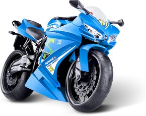 Moto RM Racing Motorcycle Azul Roma