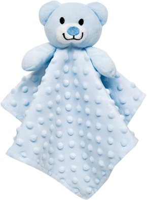 Naninha Algodão Doce De Pelúcia Azul Buba