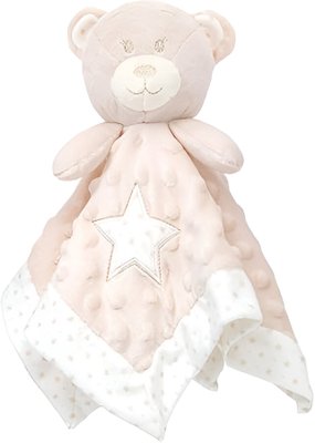 Naninha Soninho Estrelado Bege De Pelúcia Buba