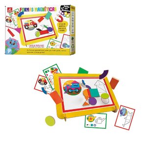 Painel Educativo Formas Magnéticas Brincadeira De Criança