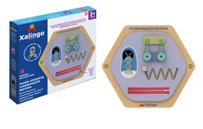 Painel Sensorial Coordenação Motora Xalingo