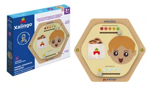 Painel Sensorial Emoções Xalingo