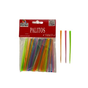 Palito Decorativo Neon Brilha No Escuro C/50 Unidades