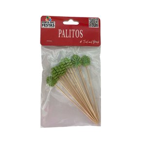 Palito Decorativo Para Petisco Costela De Adão C/12 Unidades