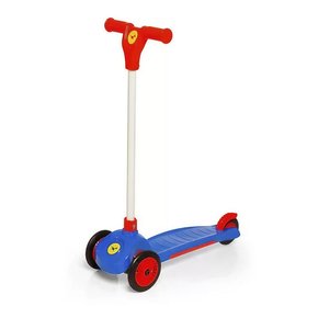 Patinete Infantil Trinet Azul com Vermelho Calesita