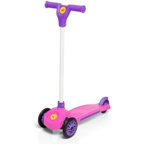 Patinete Infantil Trinet Rosa com Roxo Calesita