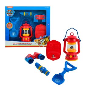 Patrulha Canina Kit Camping Com Lampião e Cantil